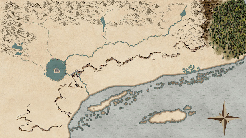 Map of the Northeast